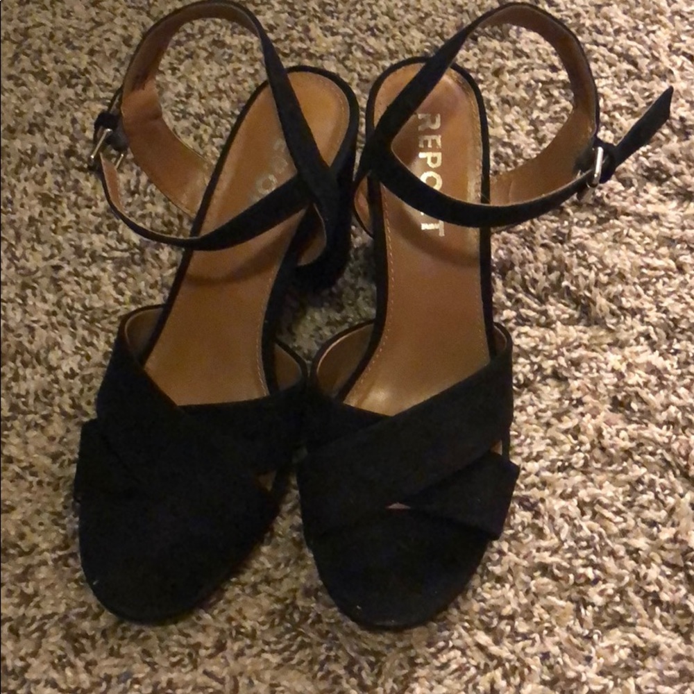Black heels